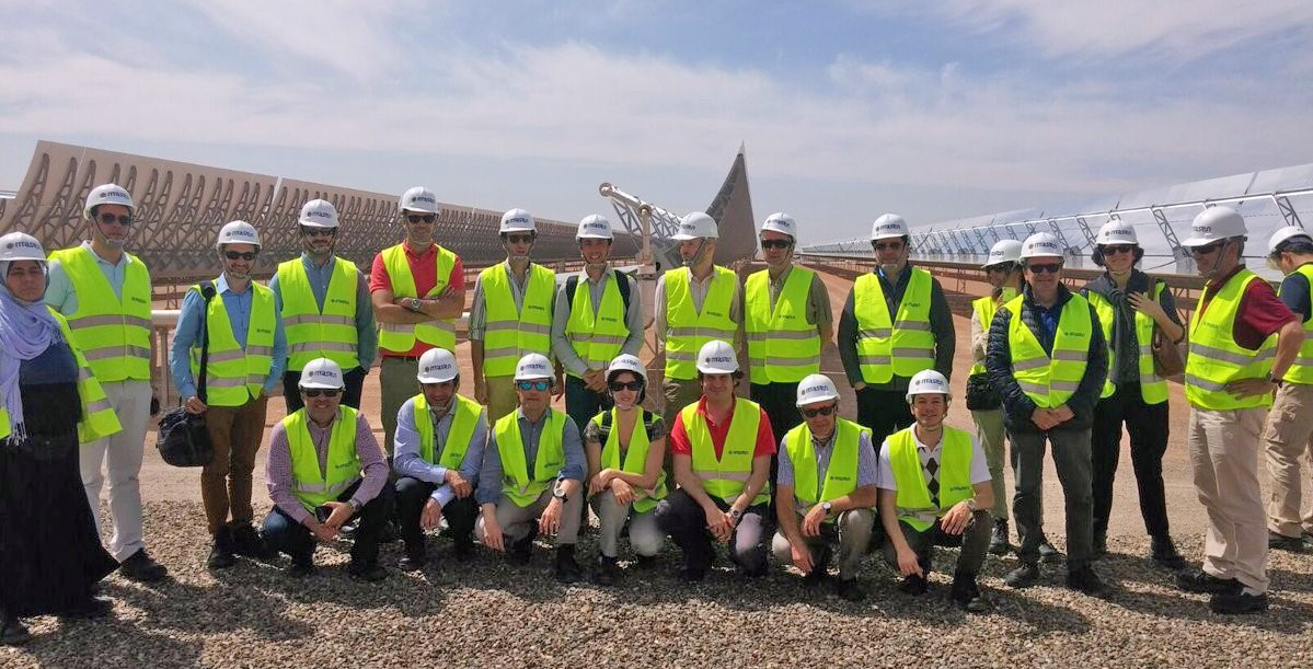 Basque Concentrated Solar Power Companies Visit Ouarzazate Plant In Morocco International Cluster